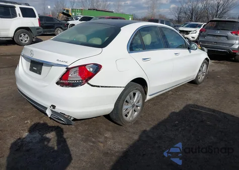 2021 Mercedes-Benz C 300 4Matic из США, поврежденный, VIN W1KWF8EB3MR635061